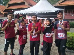 Kelab Alumni FKA Menaja 5 Pelajar FKA Menyertai 'UiTM International Orienteering Championship 2019'